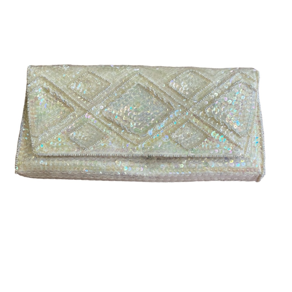 La Regale Beaded Clutch Vintage Bridal Made In Japan Wedding